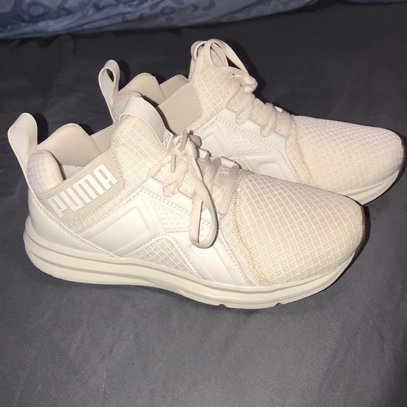 Puma cream shoes Clearance
